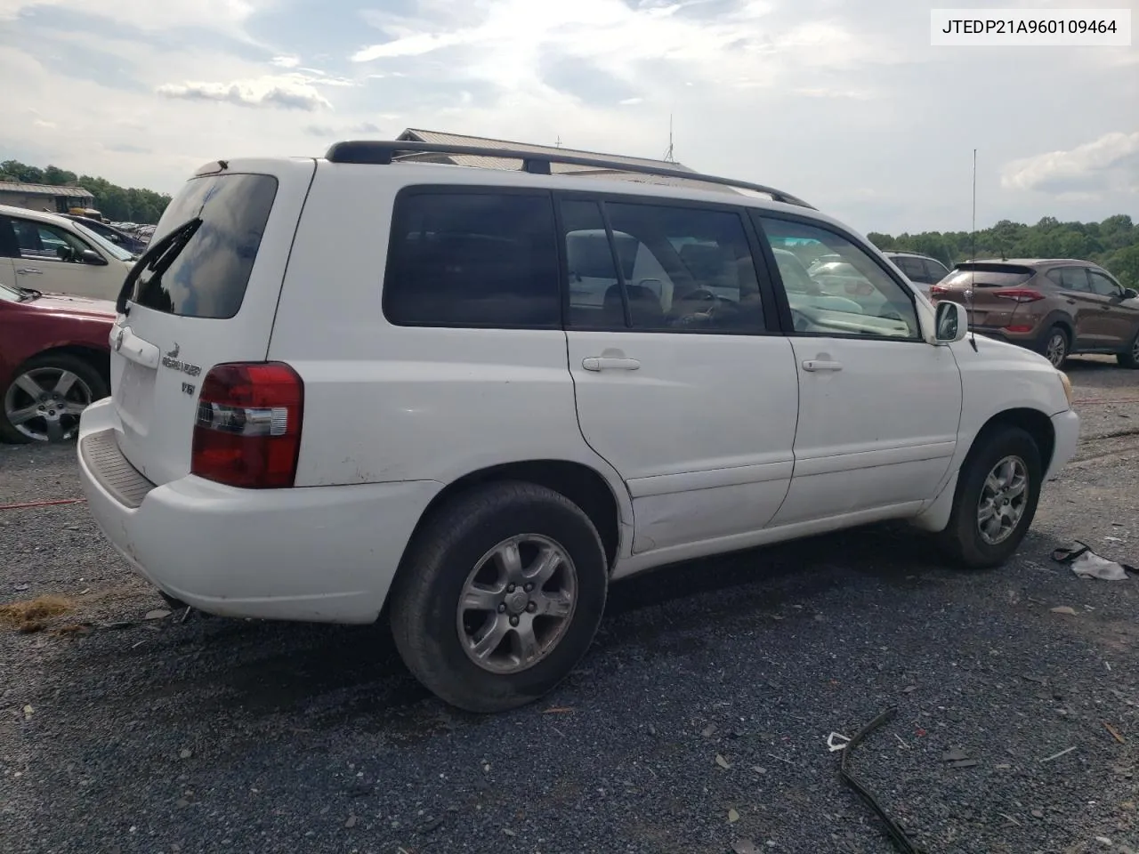 2006 Toyota Highlander Limited VIN: JTEDP21A960109464 Lot: 63822134