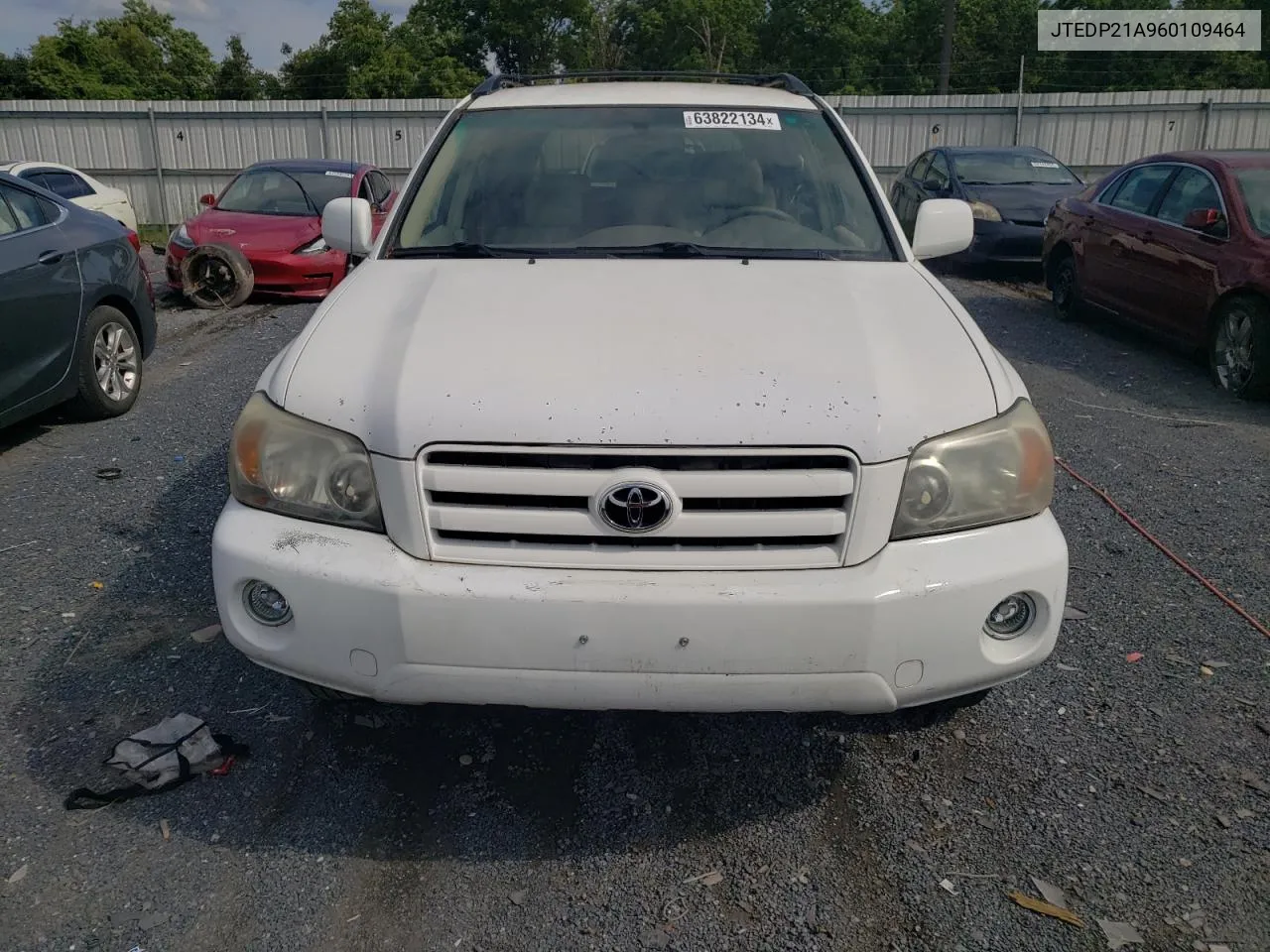 2006 Toyota Highlander Limited VIN: JTEDP21A960109464 Lot: 63822134