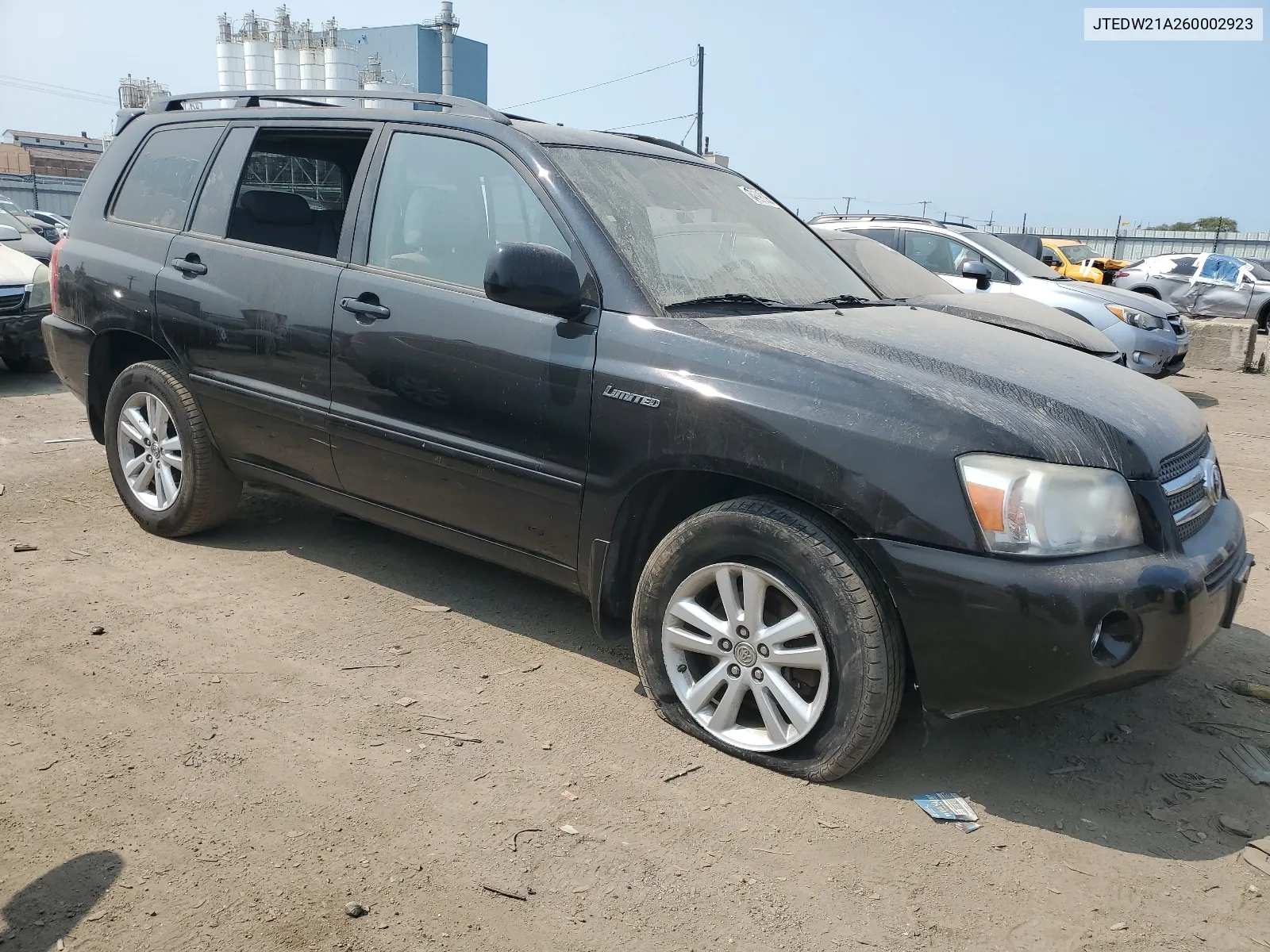 2006 Toyota Highlander Hybrid VIN: JTEDW21A260002923 Lot: 64593384