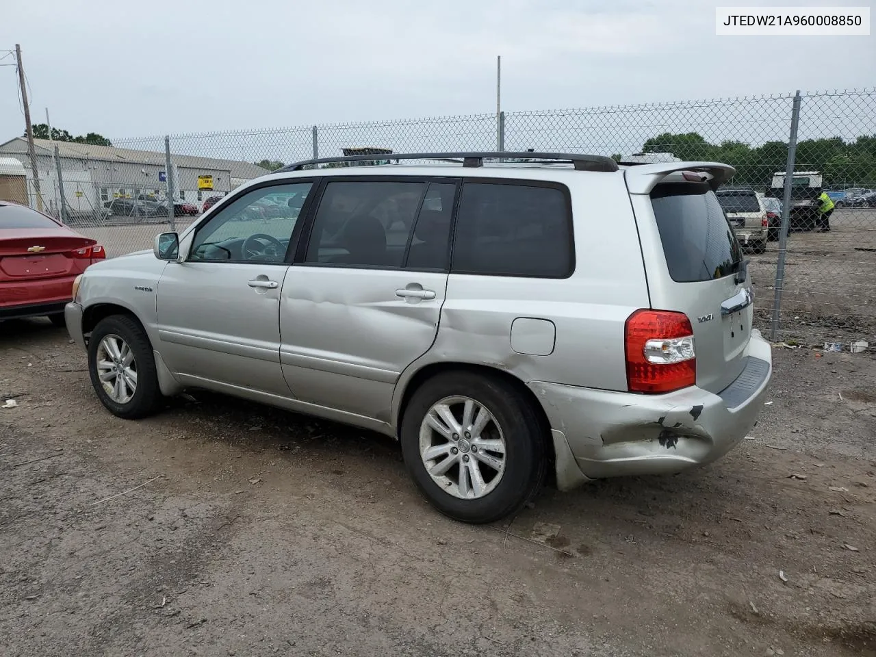 2006 Toyota Highlander Hybrid VIN: JTEDW21A960008850 Lot: 64660534