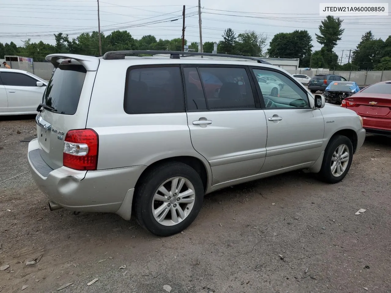 2006 Toyota Highlander Hybrid VIN: JTEDW21A960008850 Lot: 64660534