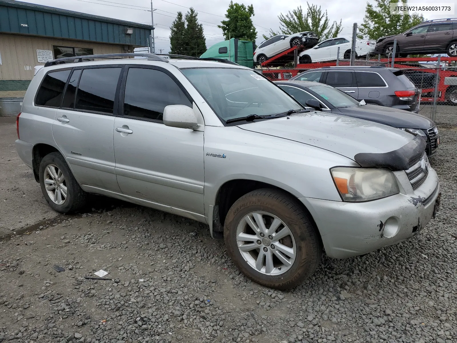 2006 Toyota Highlander Hybrid VIN: JTEEW21A560031773 Lot: 64904024