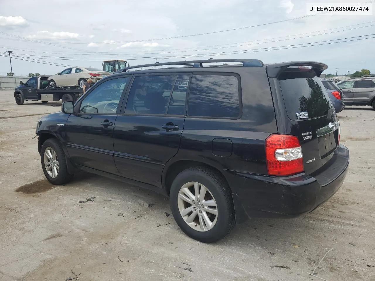 2006 Toyota Highlander Hybrid VIN: JTEEW21A860027474 Lot: 67069794