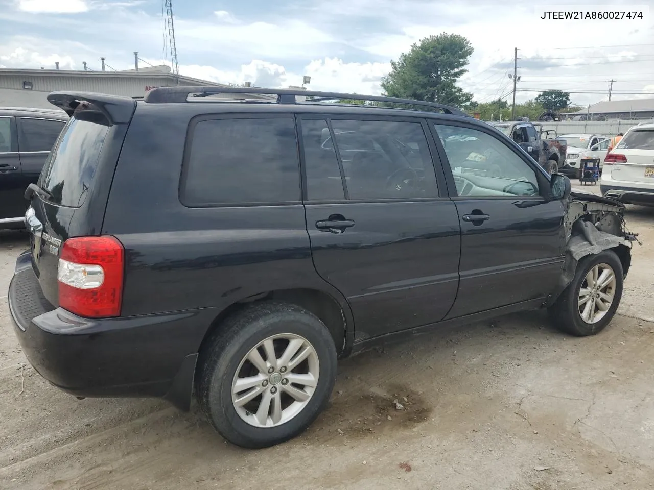 2006 Toyota Highlander Hybrid VIN: JTEEW21A860027474 Lot: 67069794