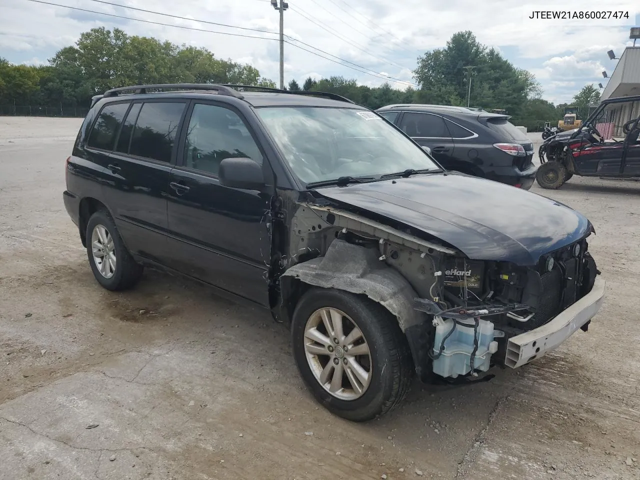 2006 Toyota Highlander Hybrid VIN: JTEEW21A860027474 Lot: 67069794