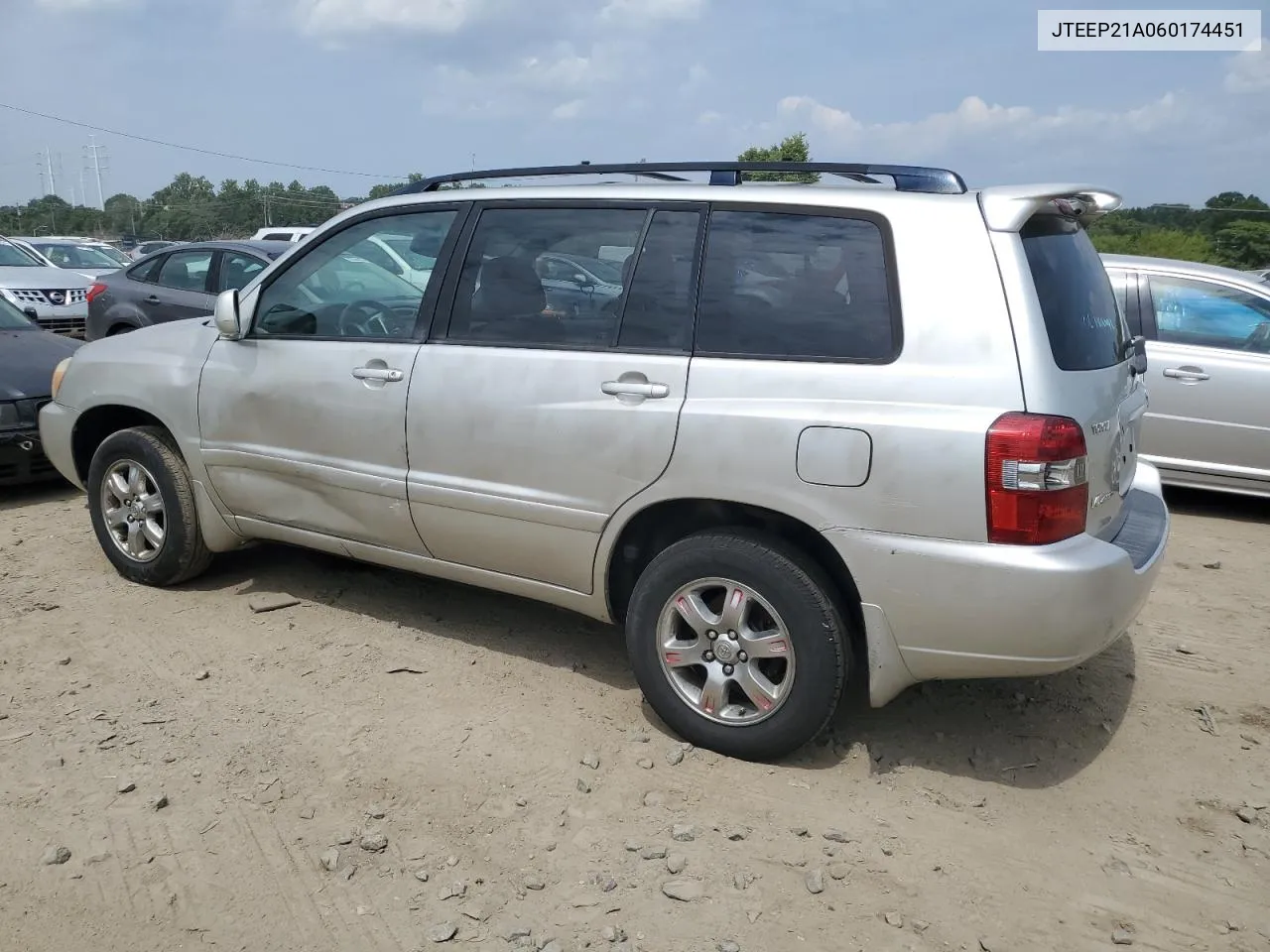 2006 Toyota Highlander Limited VIN: JTEEP21A060174451 Lot: 67855114