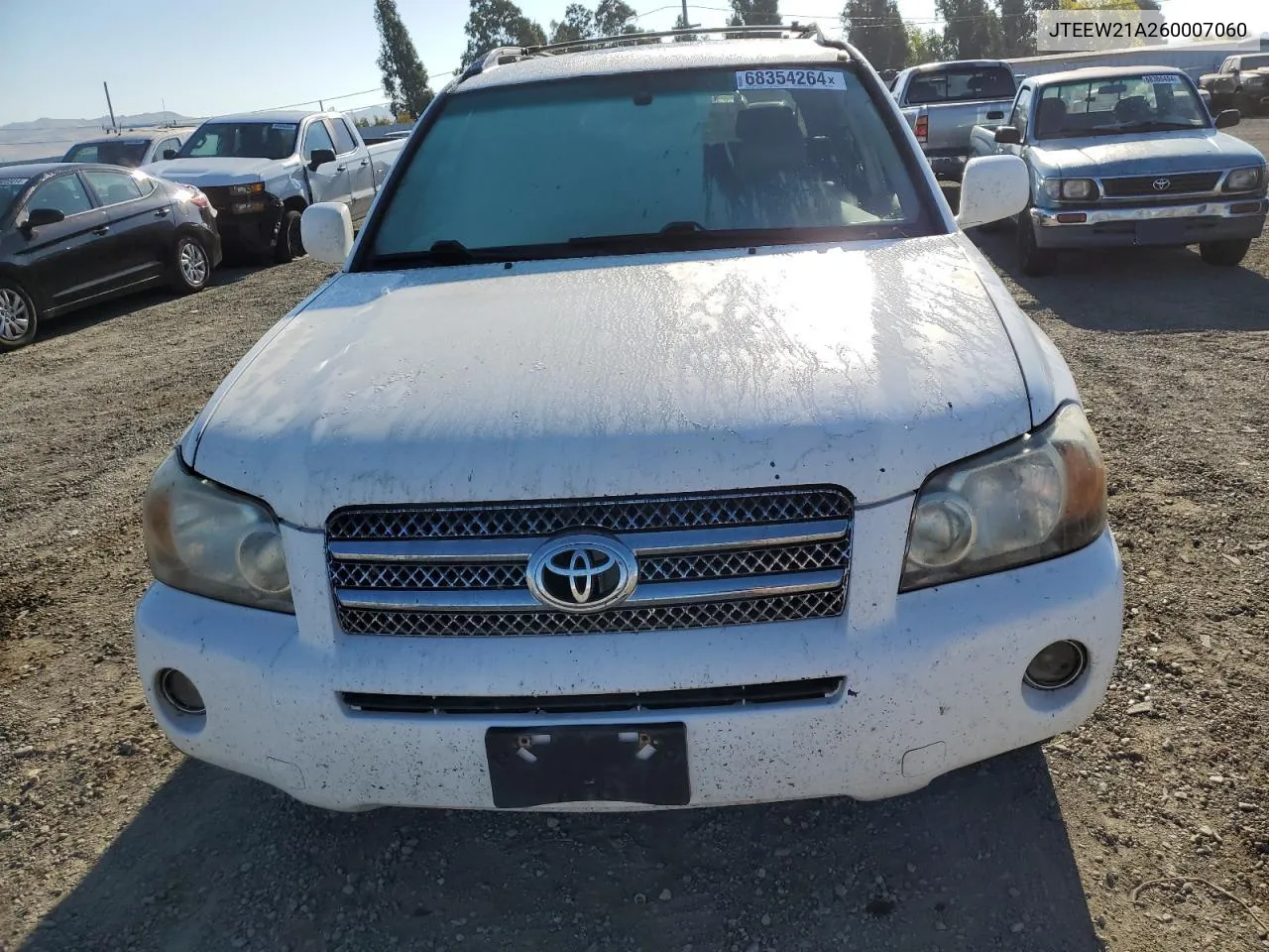 2006 Toyota Highlander Hybrid VIN: JTEEW21A260007060 Lot: 68354264