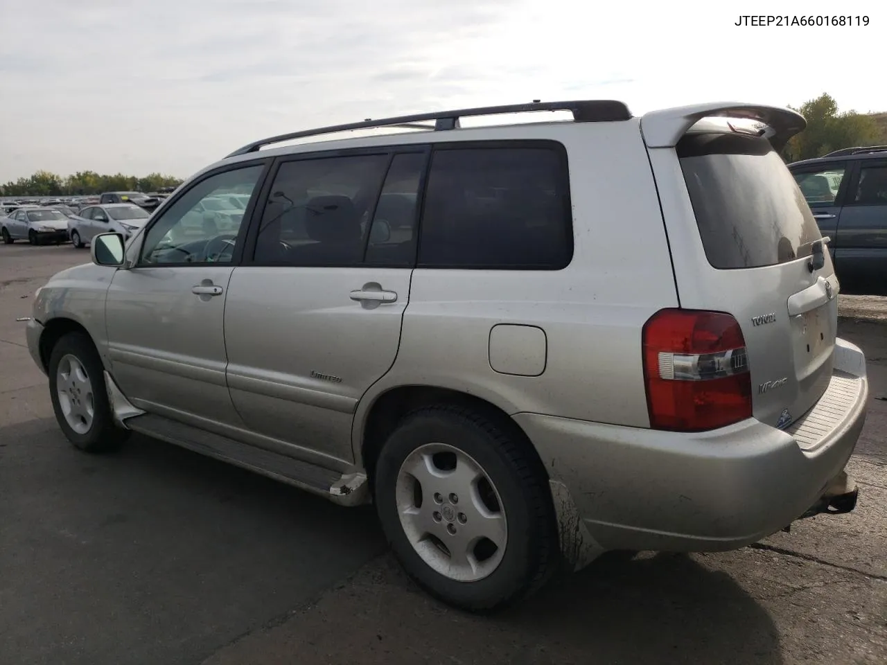 2006 Toyota Highlander Limited VIN: JTEEP21A660168119 Lot: 68490644