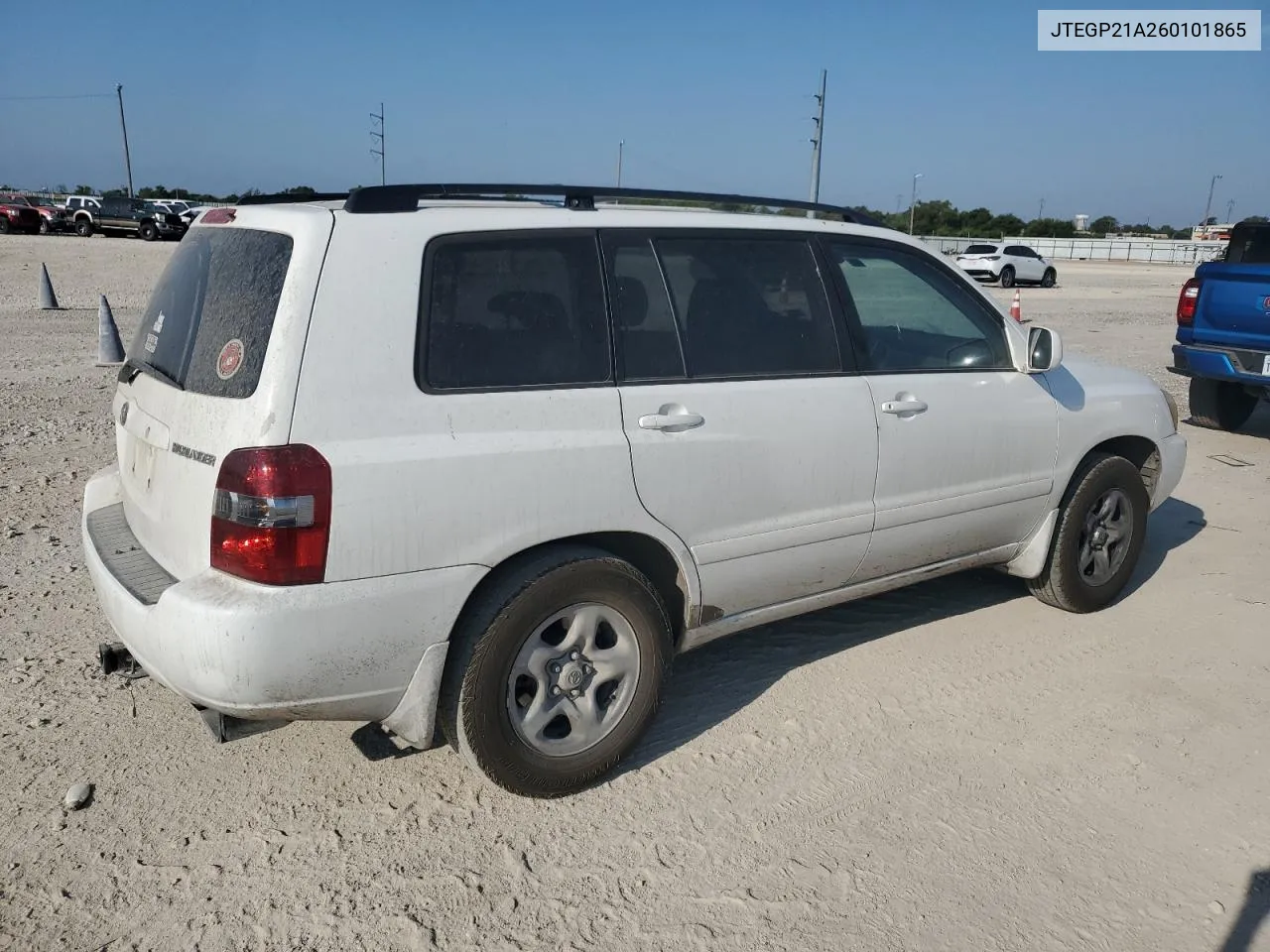 2006 Toyota Highlander Limited VIN: JTEGP21A260101865 Lot: 68519904