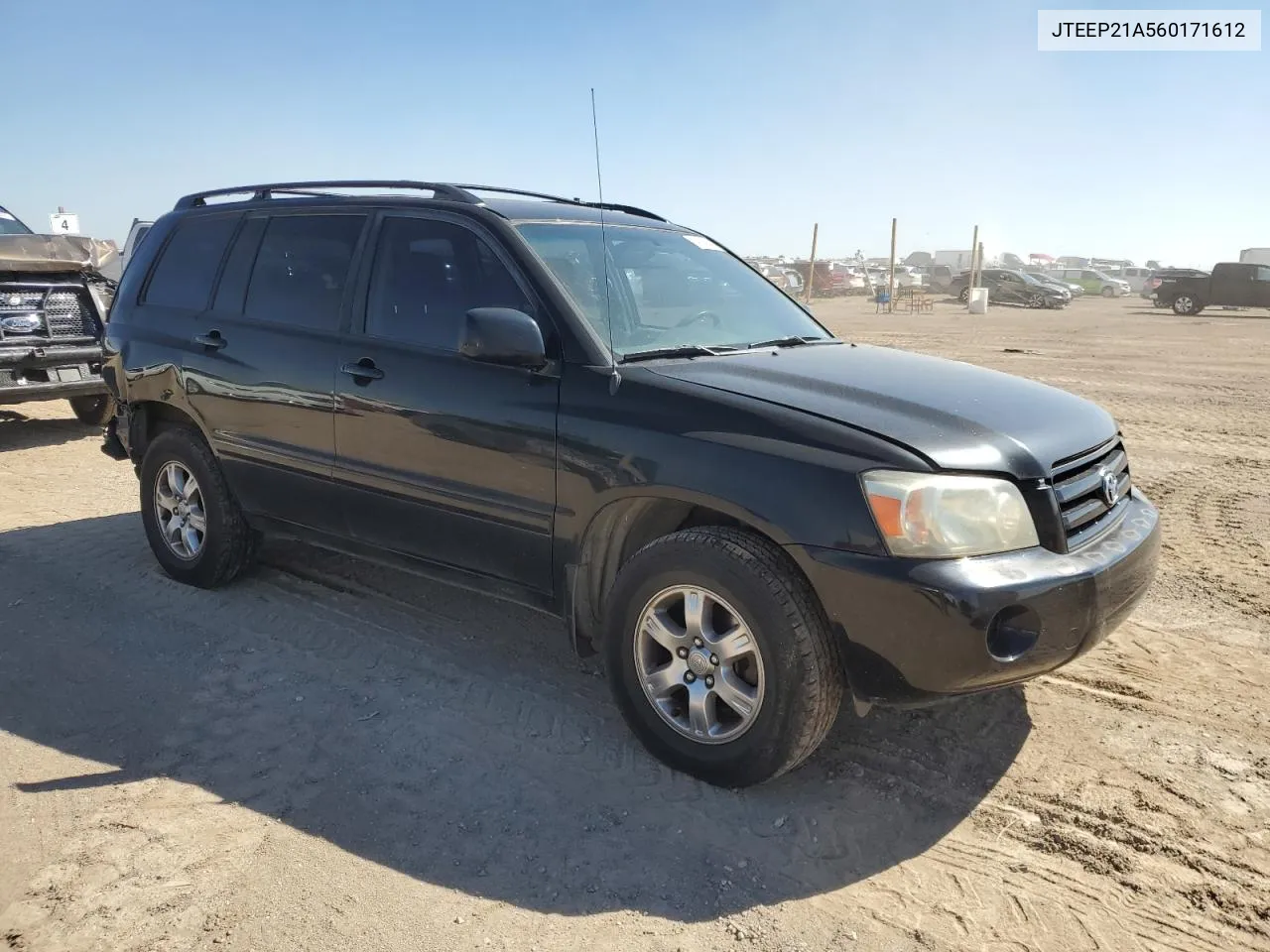 2006 Toyota Highlander Limited VIN: JTEEP21A560171612 Lot: 68549484