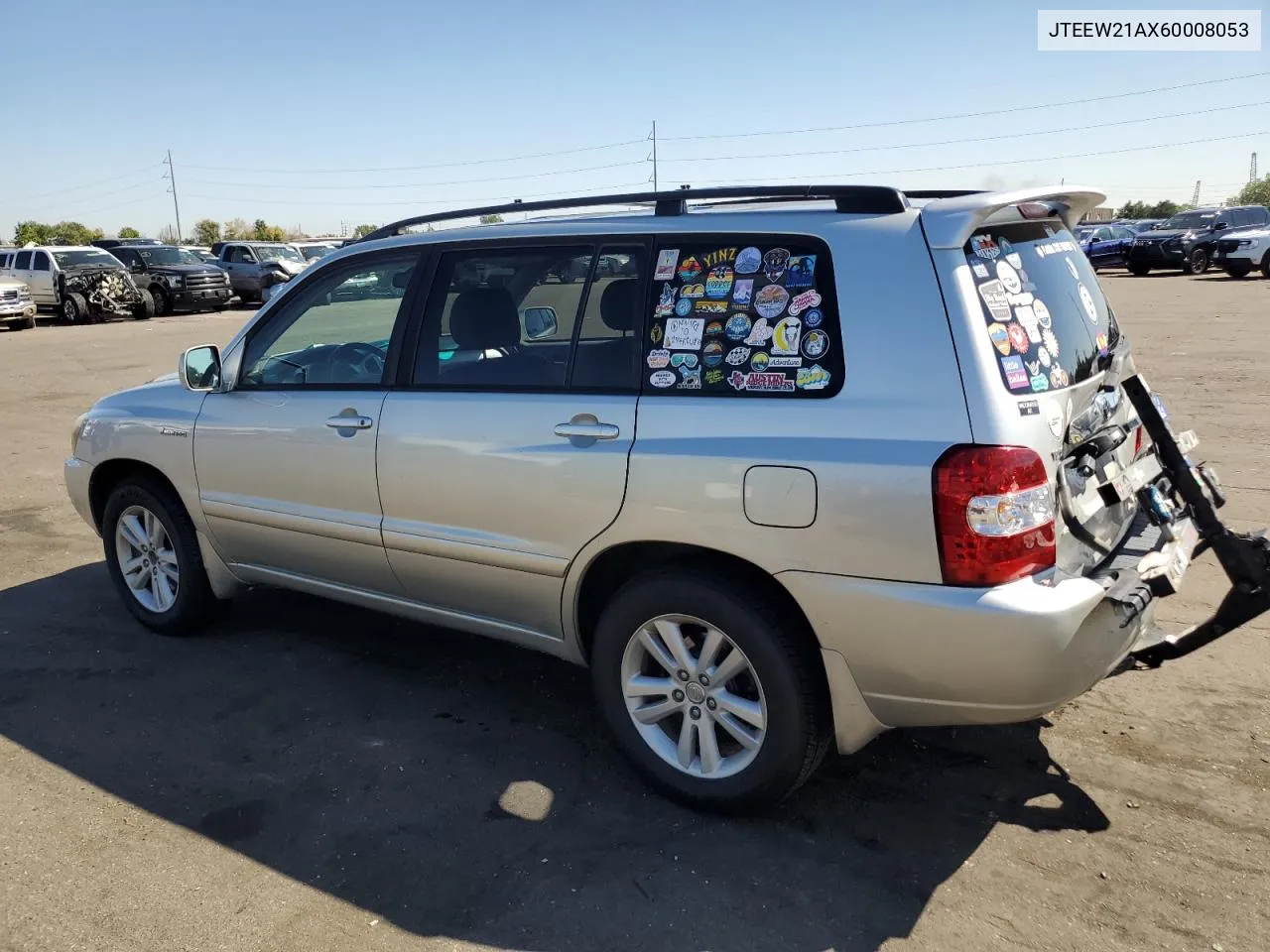 2006 Toyota Highlander Hybrid VIN: JTEEW21AX60008053 Lot: 69502944