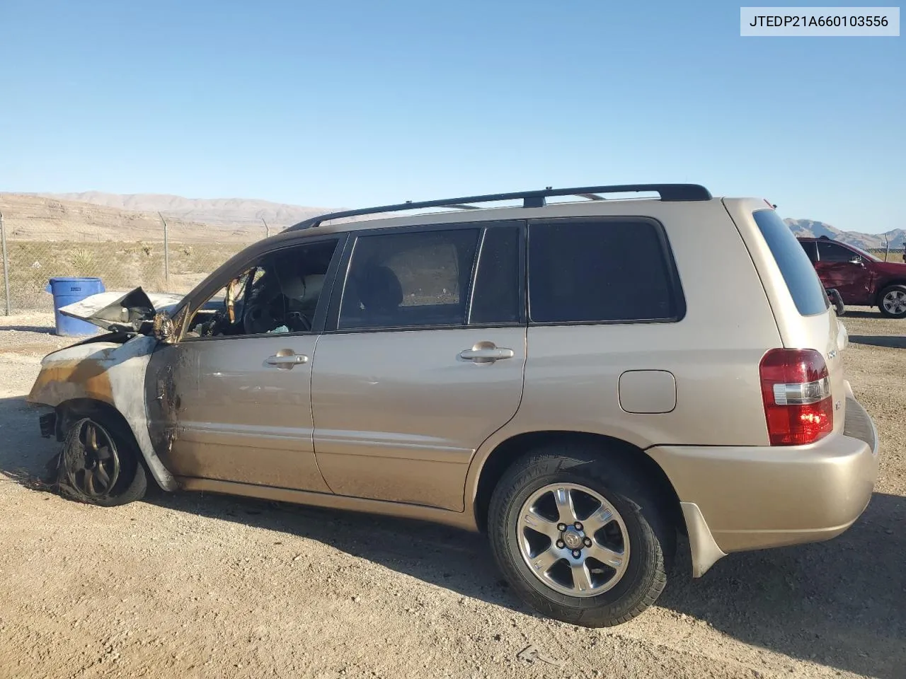 2006 Toyota Highlander Limited VIN: JTEDP21A660103556 Lot: 69832784