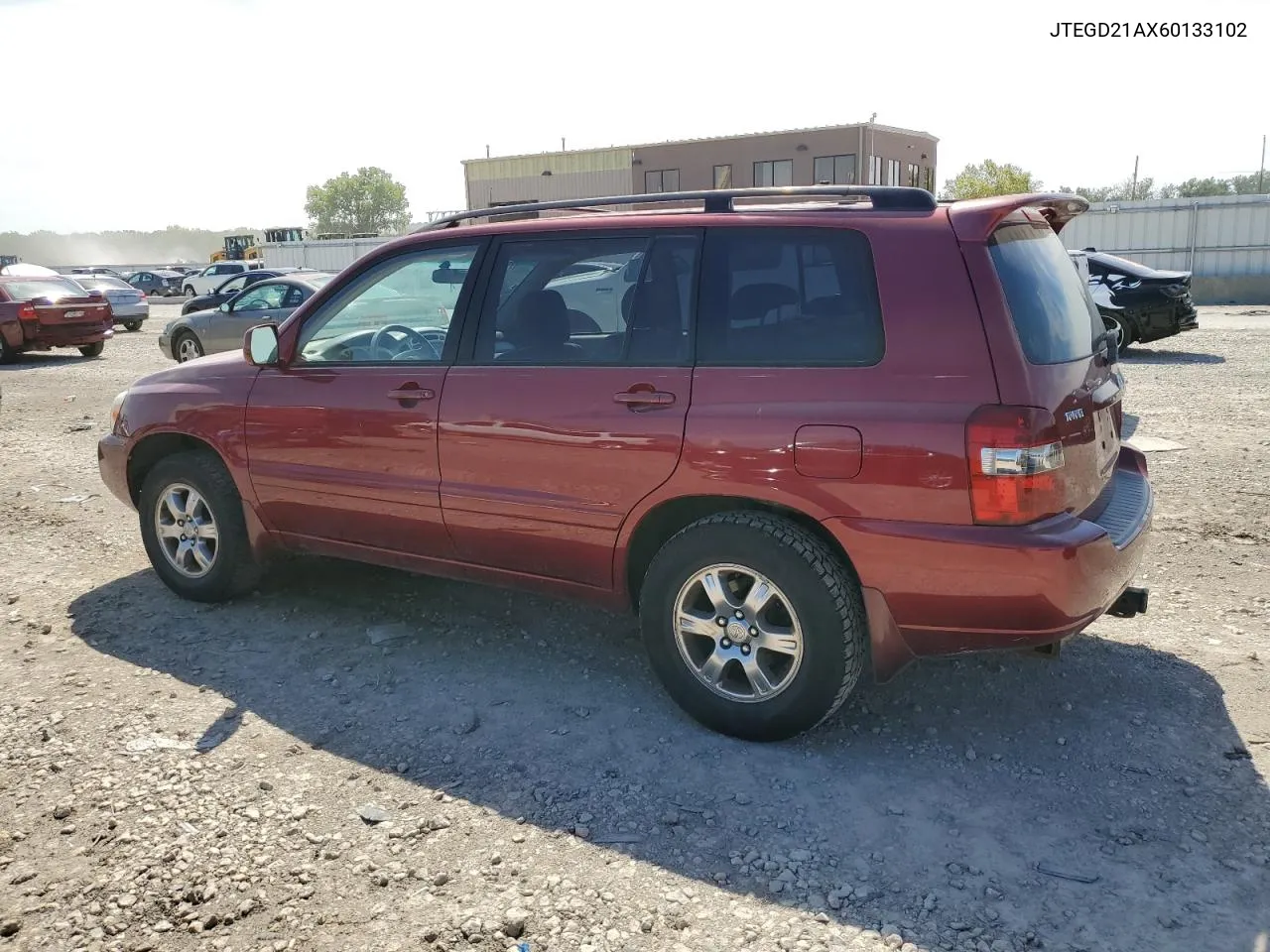 2006 Toyota Highlander VIN: JTEGD21AX60133102 Lot: 70011994