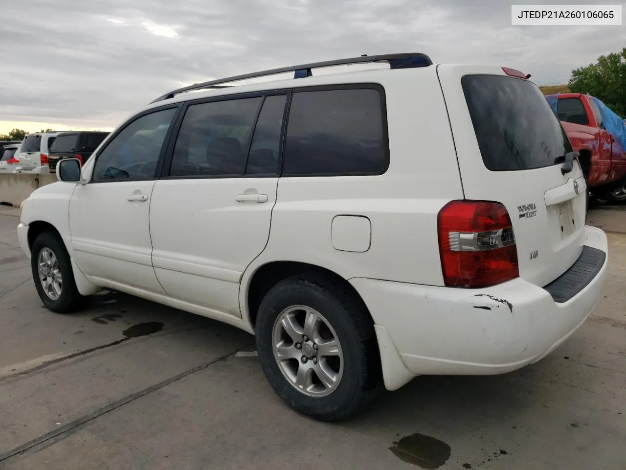 2006 Toyota Highlander Limited VIN: JTEDP21A260106065 Lot: 70139074