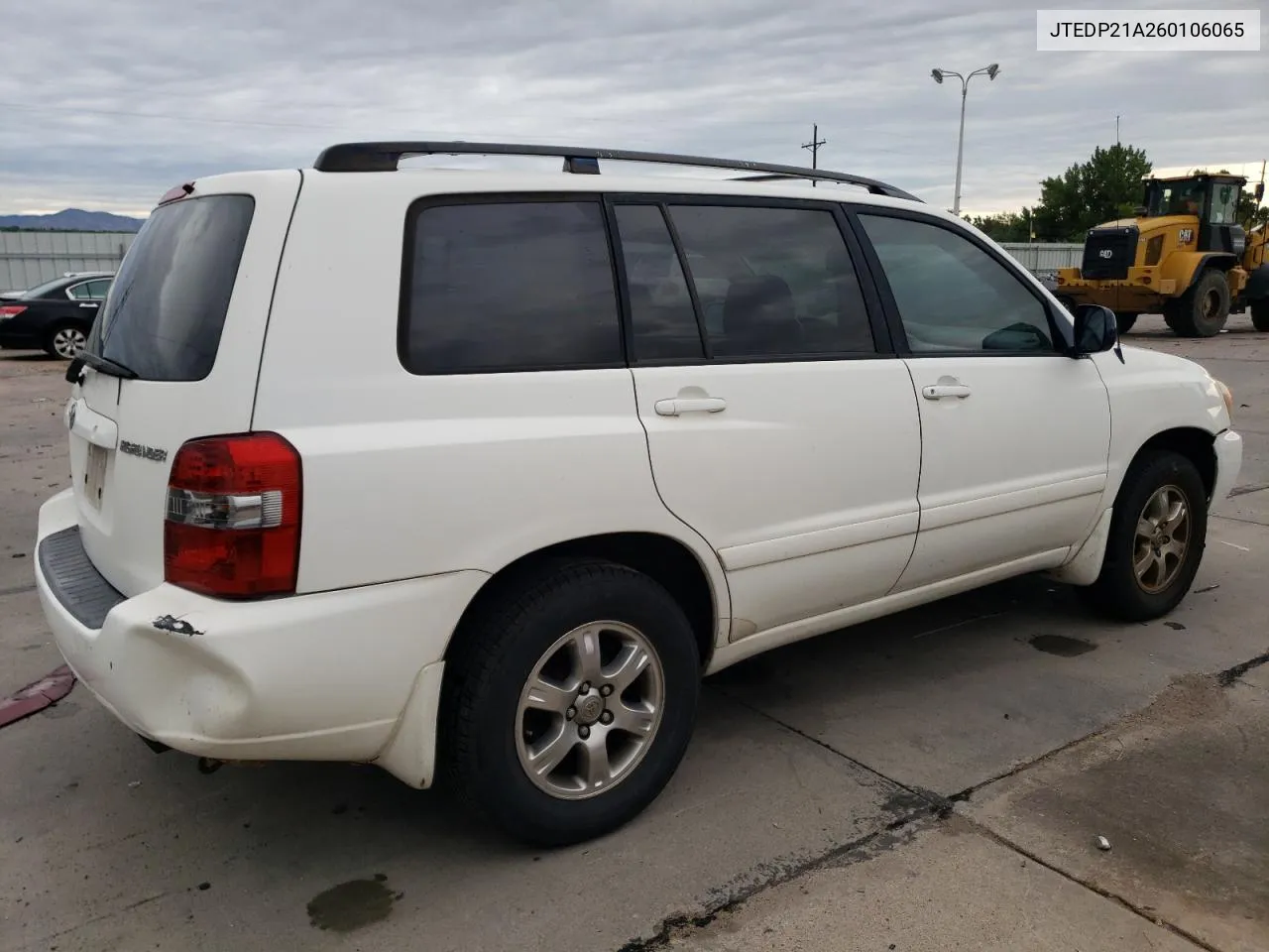 2006 Toyota Highlander Limited VIN: JTEDP21A260106065 Lot: 70139074