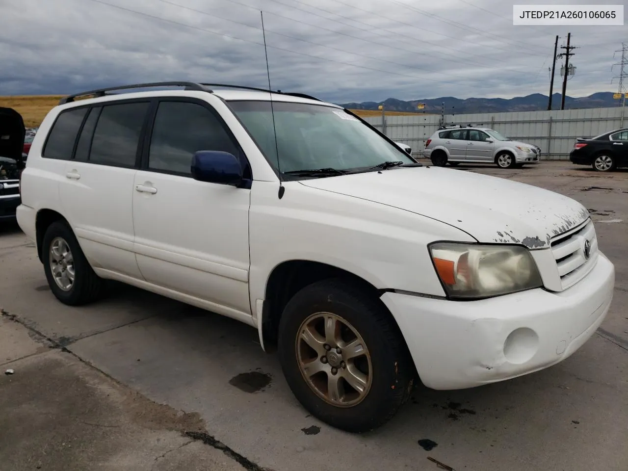 2006 Toyota Highlander Limited VIN: JTEDP21A260106065 Lot: 70139074