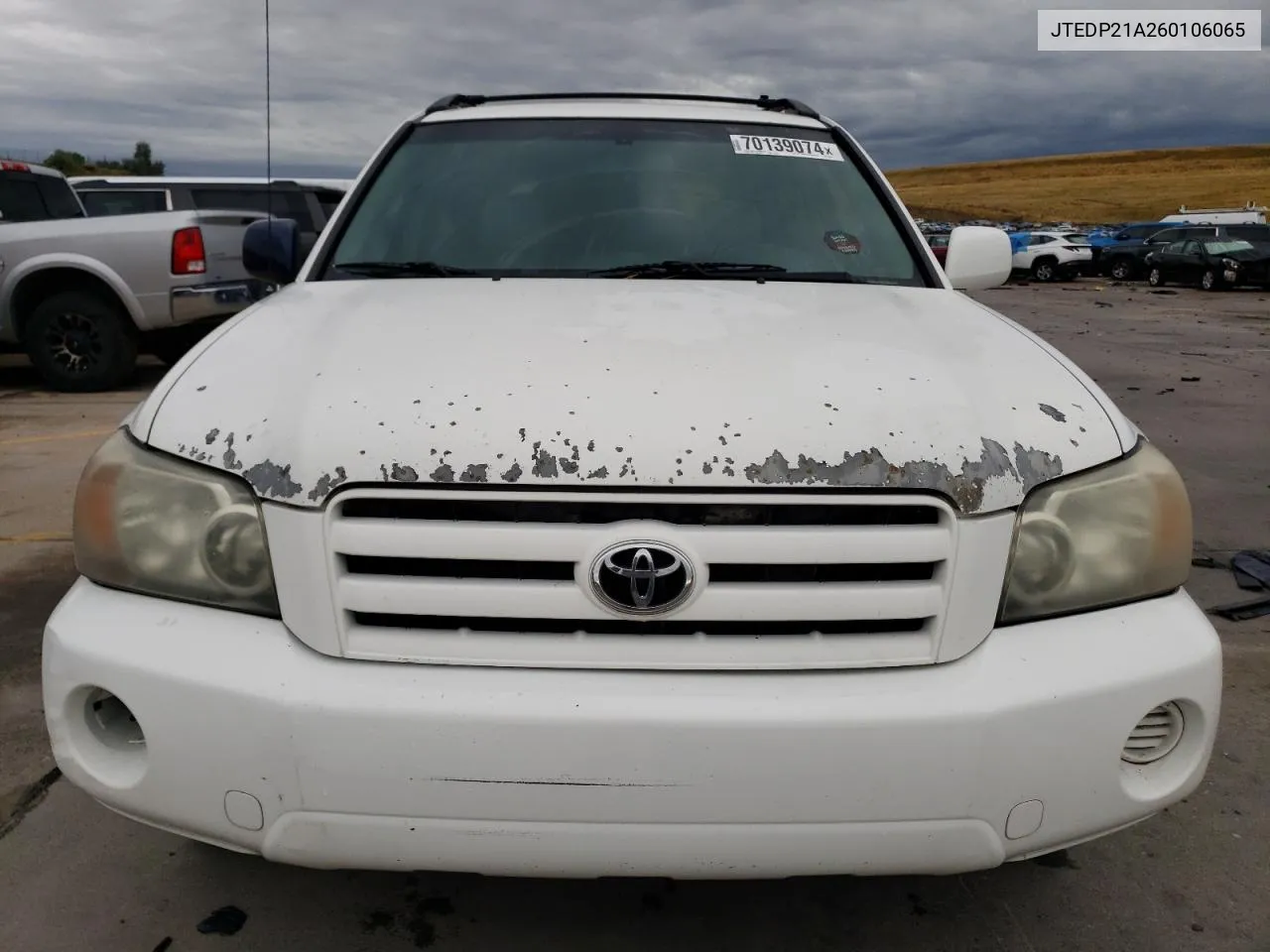 2006 Toyota Highlander Limited VIN: JTEDP21A260106065 Lot: 70139074