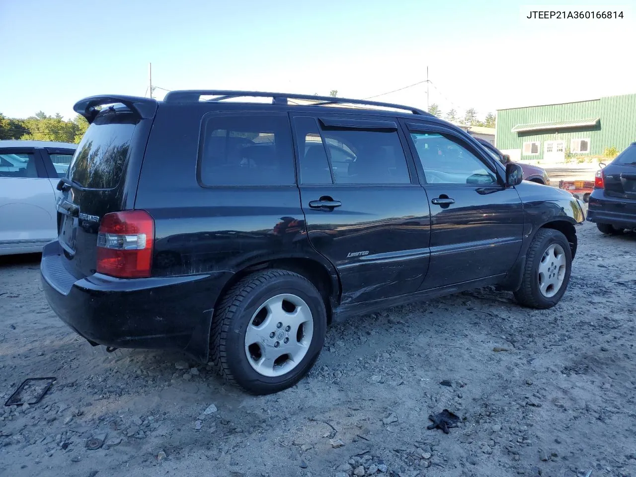 2006 Toyota Highlander Limited VIN: JTEEP21A360166814 Lot: 70319484