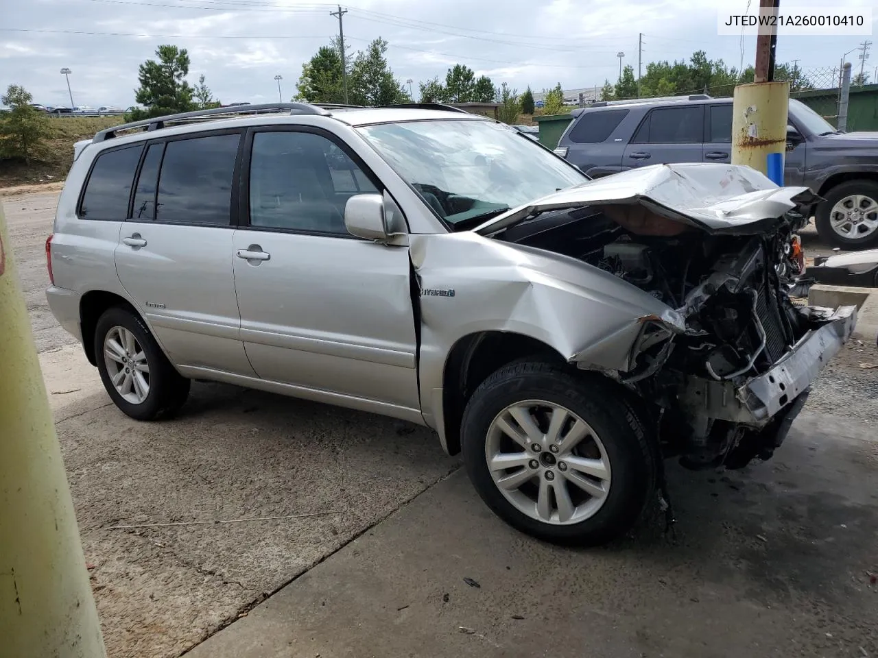 2006 Toyota Highlander Hybrid VIN: JTEDW21A260010410 Lot: 70379334