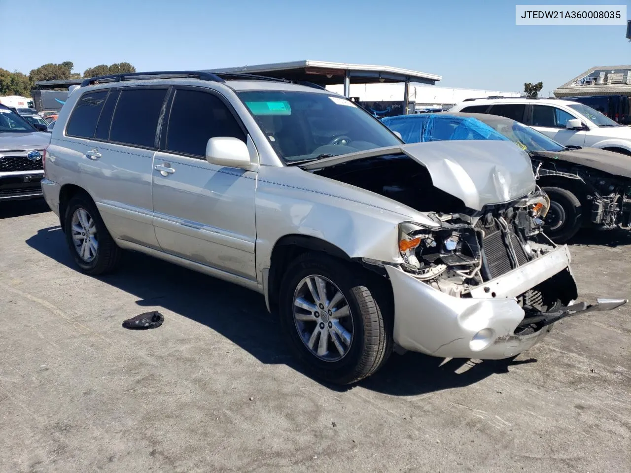 JTEDW21A360008035 2006 Toyota Highlander Hybrid