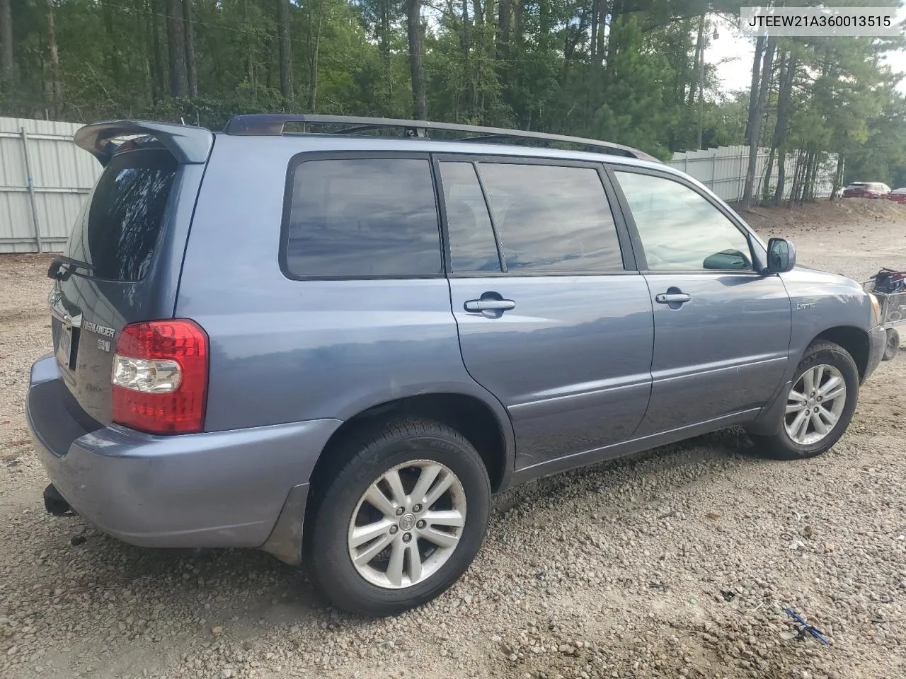 2006 Toyota Highlander Hybrid VIN: JTEEW21A360013515 Lot: 71292224