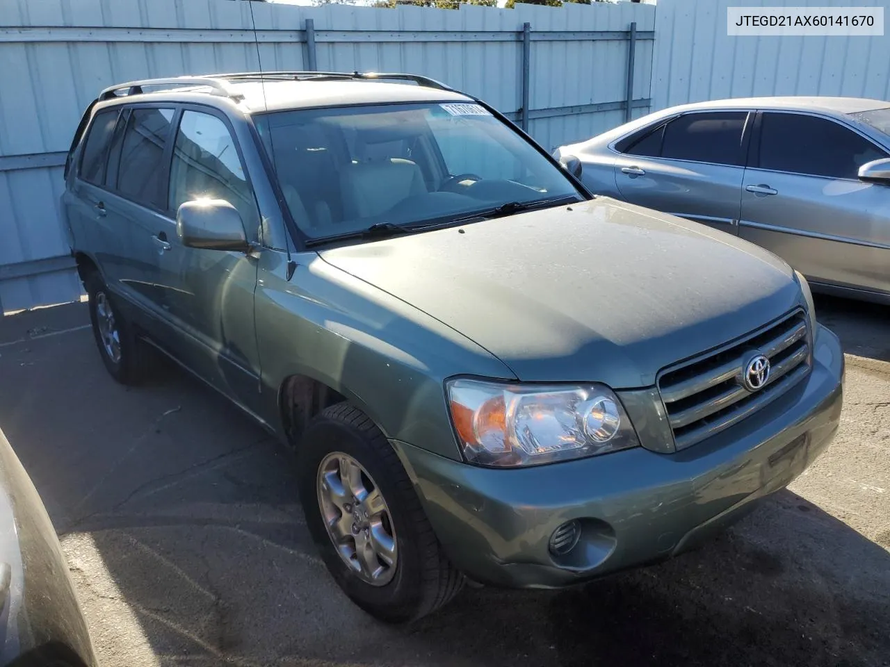 JTEGD21AX60141670 2006 Toyota Highlander