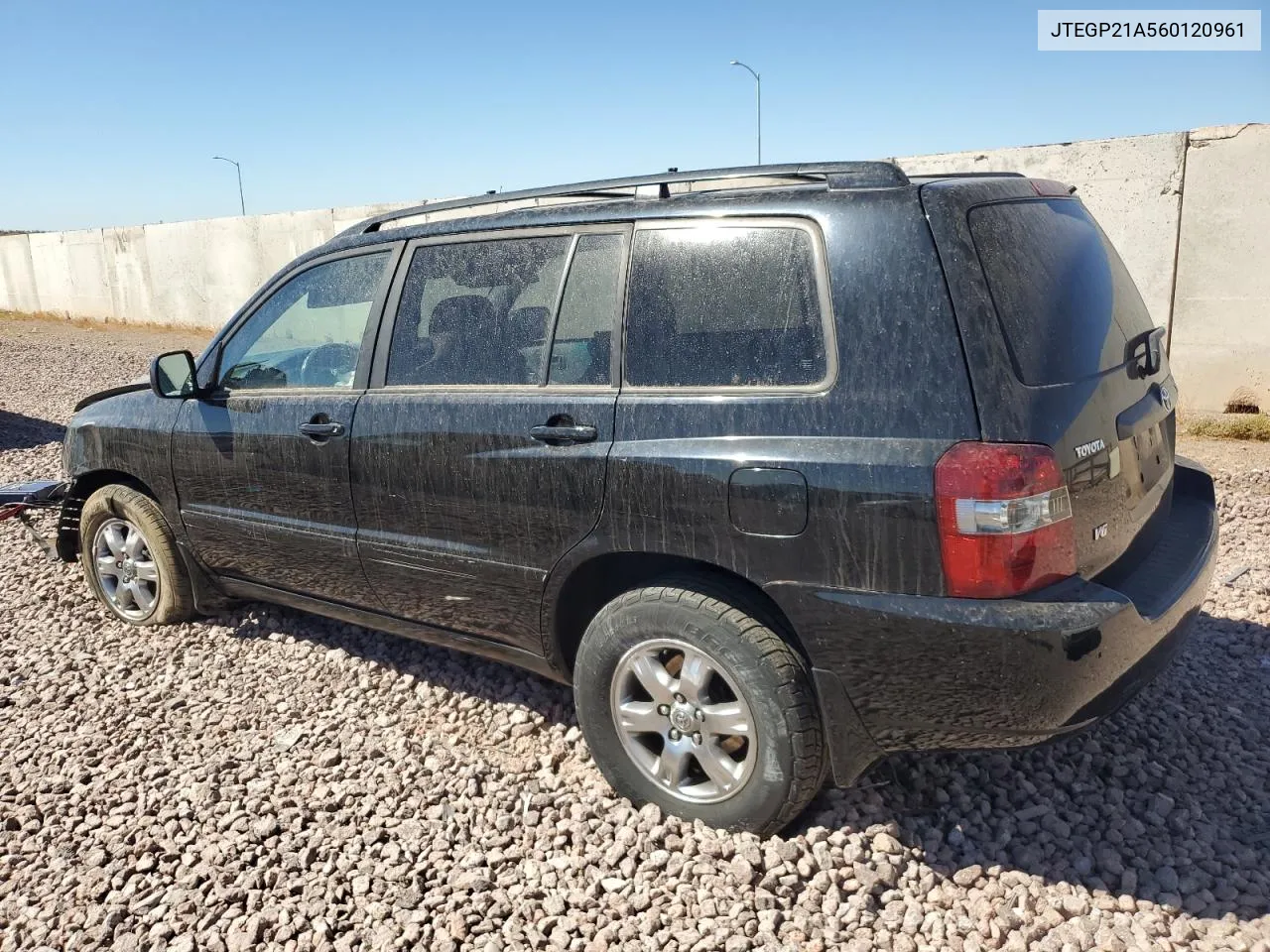 JTEGP21A560120961 2006 Toyota Highlander Limited