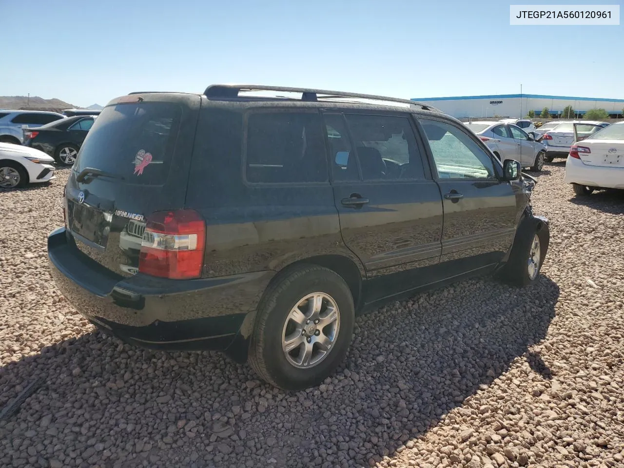 2006 Toyota Highlander Limited VIN: JTEGP21A560120961 Lot: 71796724