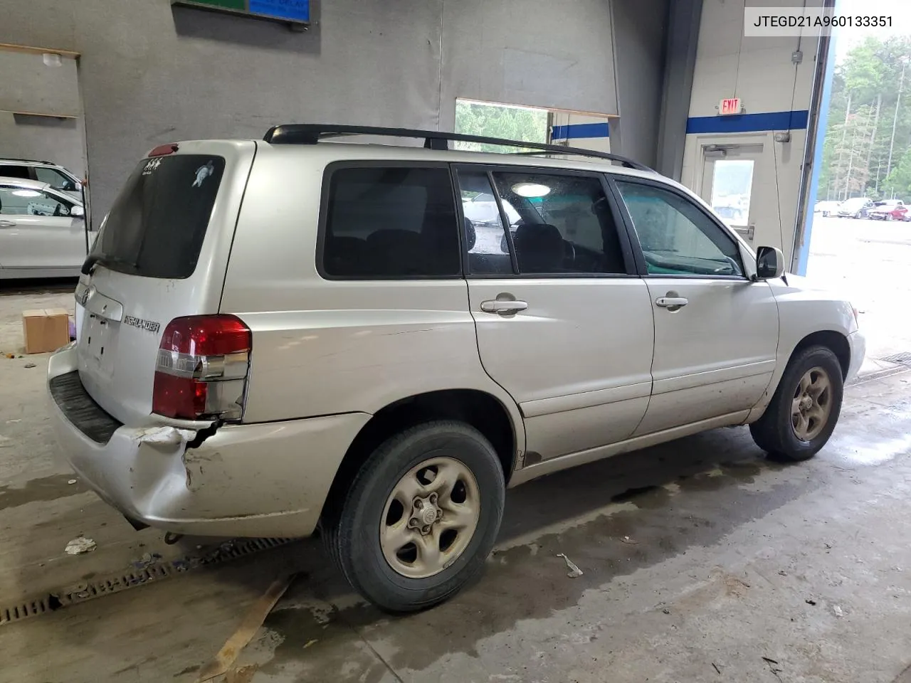 2006 Toyota Highlander VIN: JTEGD21A960133351 Lot: 71953494