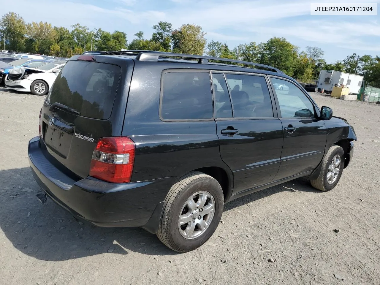 2006 Toyota Highlander Limited VIN: JTEEP21A160171204 Lot: 72064704