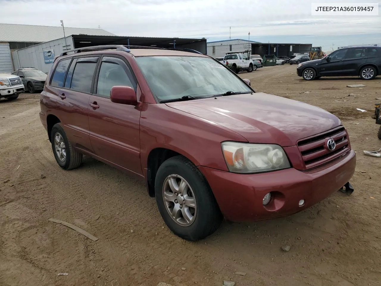 2006 Toyota Highlander Limited VIN: JTEEP21A360159457 Lot: 72600464