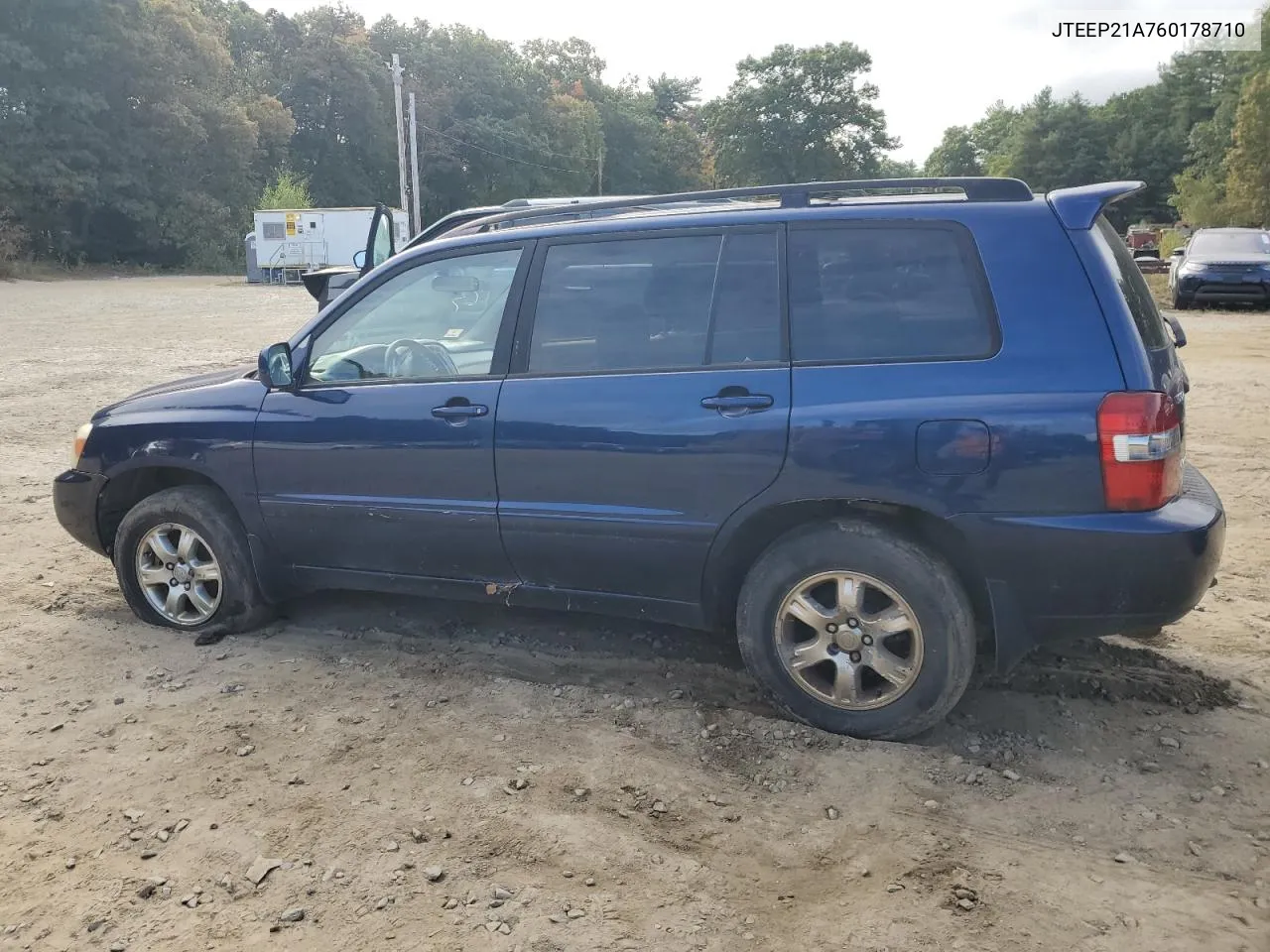 2006 Toyota Highlander Limited VIN: JTEEP21A760178710 Lot: 73236694