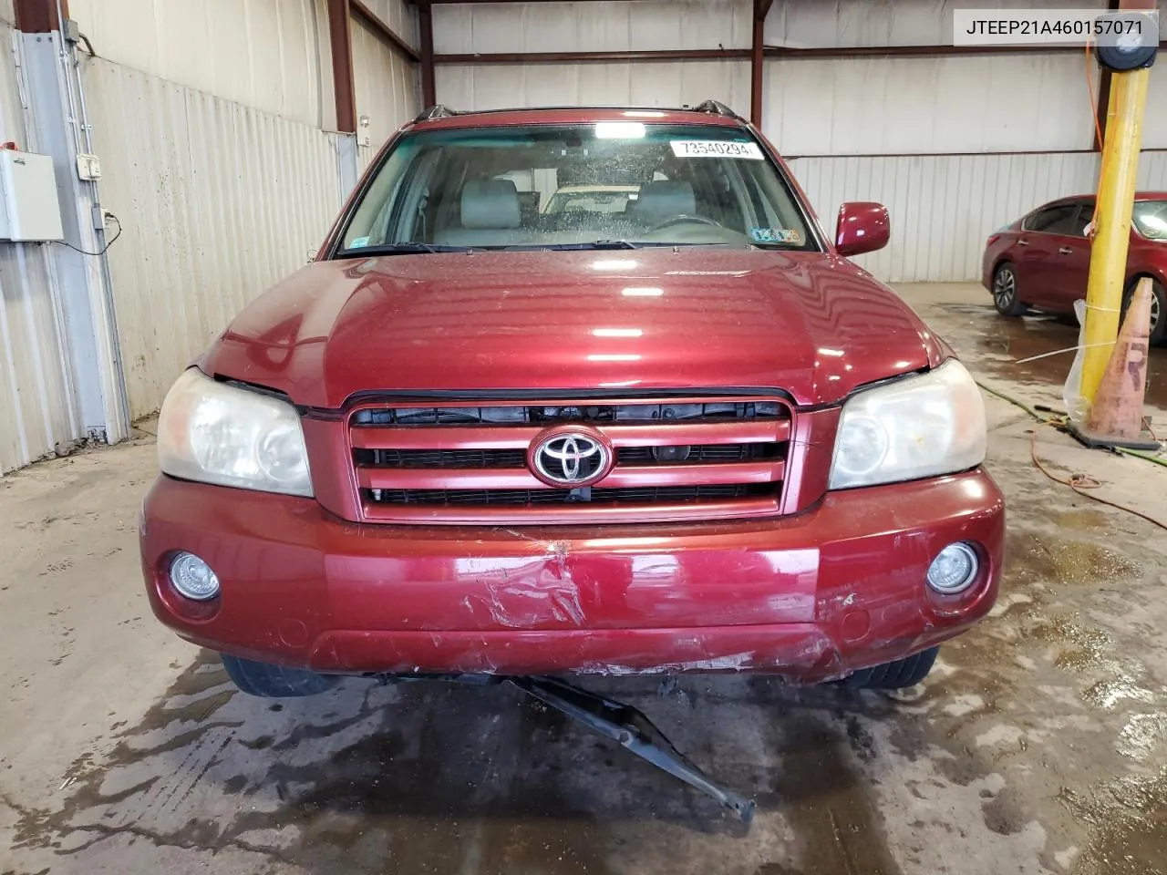 2006 Toyota Highlander Limited VIN: JTEEP21A460157071 Lot: 73540294