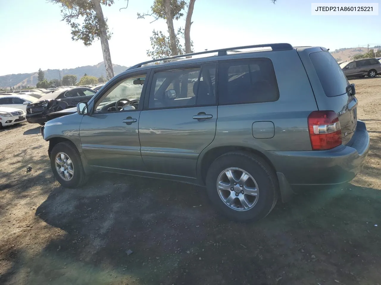 2006 Toyota Highlander Limited VIN: JTEDP21A860125221 Lot: 73565424