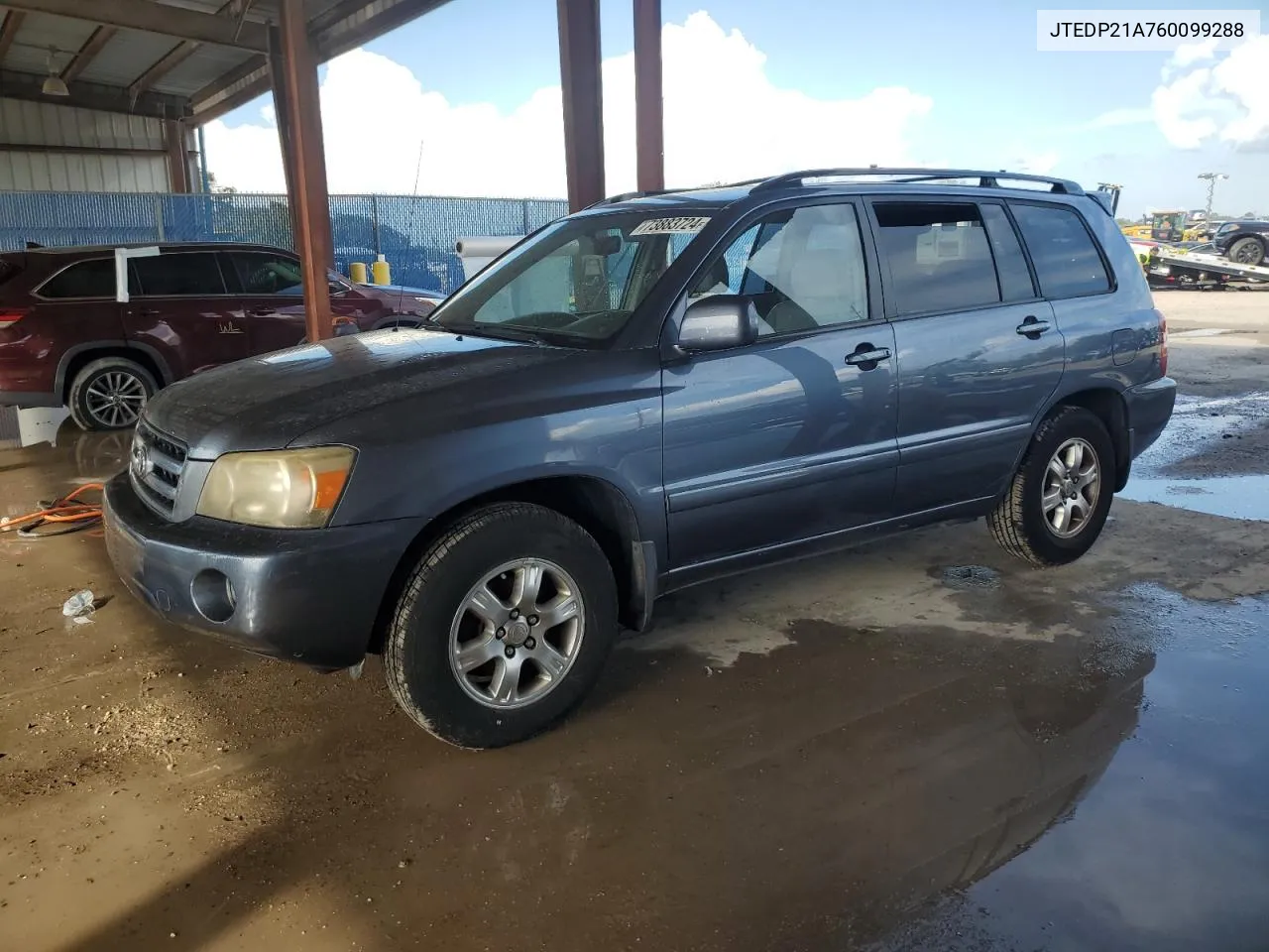 JTEDP21A760099288 2006 Toyota Highlander Limited