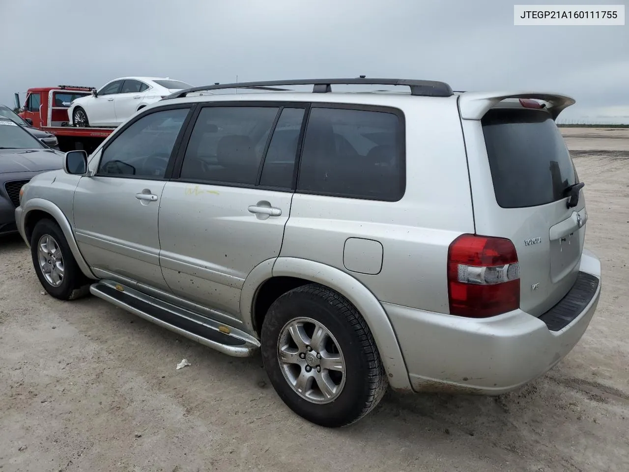 2006 Toyota Highlander Limited VIN: JTEGP21A160111755 Lot: 74204674