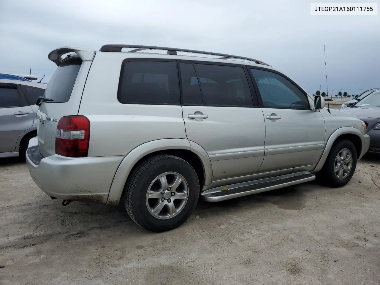 2006 Toyota Highlander Limited VIN: JTEGP21A160111755 Lot: 74204674