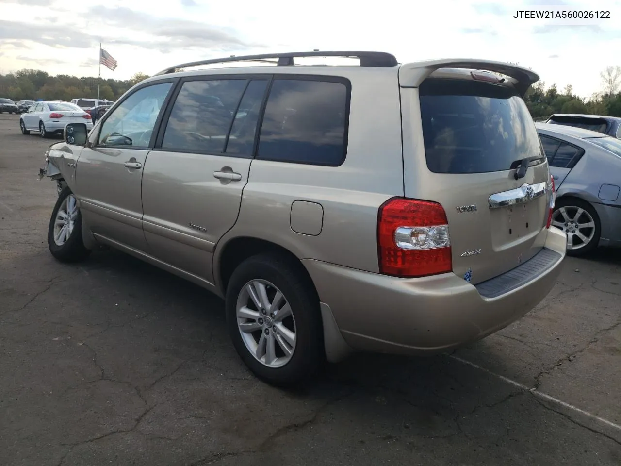 JTEEW21A560026122 2006 Toyota Highlander Hybrid