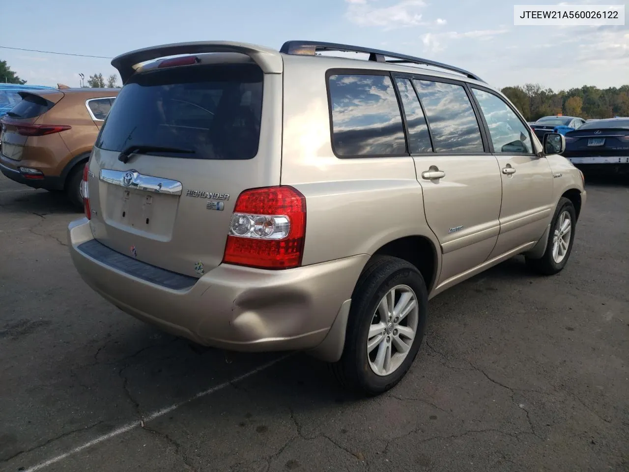 JTEEW21A560026122 2006 Toyota Highlander Hybrid