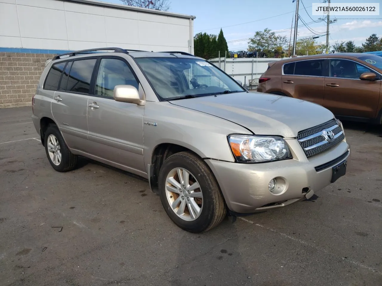 2006 Toyota Highlander Hybrid VIN: JTEEW21A560026122 Lot: 74303764