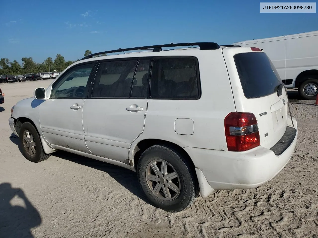 2006 Toyota Highlander Limited VIN: JTEDP21A260098730 Lot: 74382014