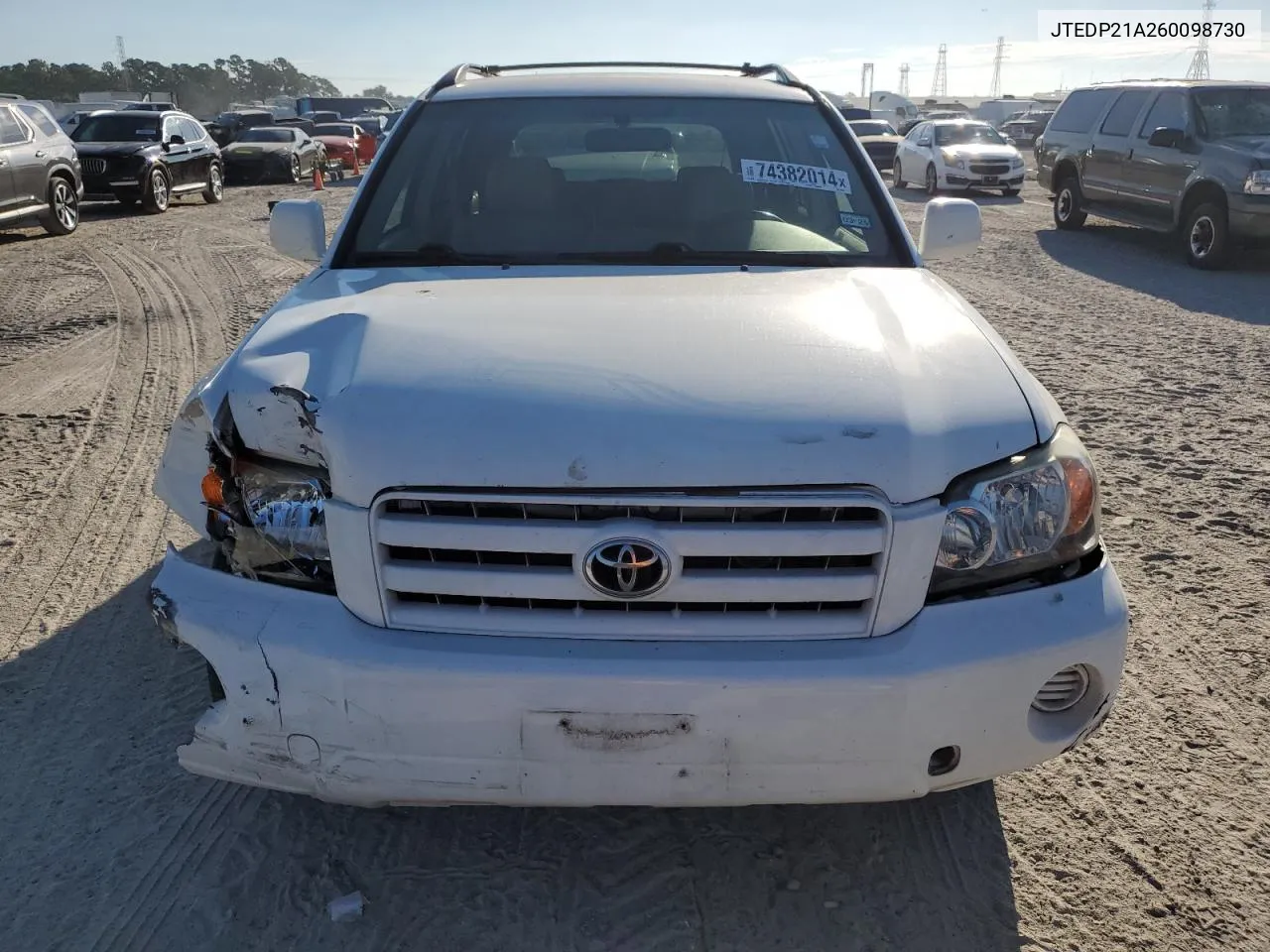 JTEDP21A260098730 2006 Toyota Highlander Limited