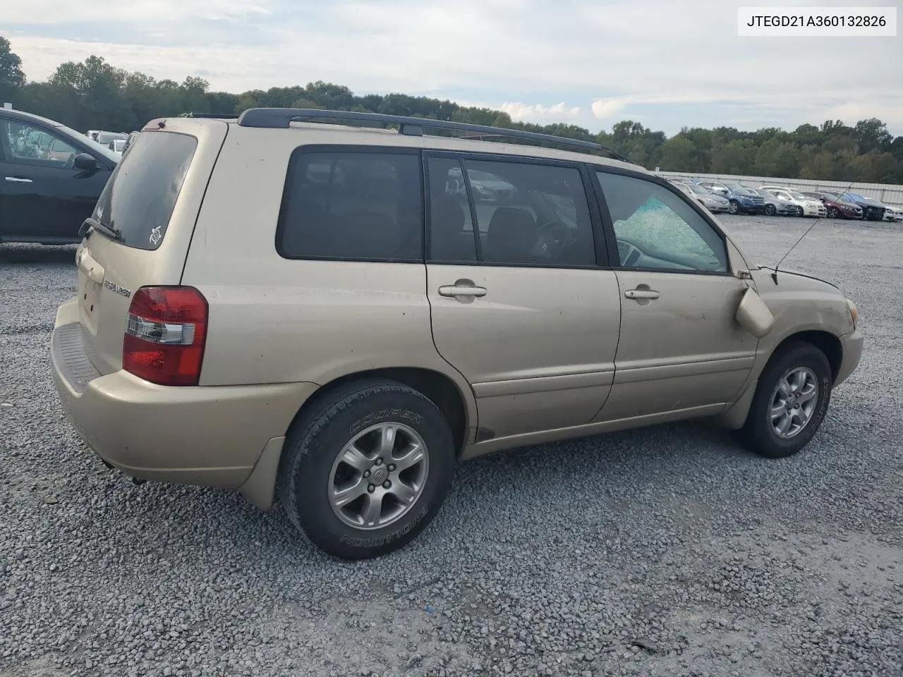 2006 Toyota Highlander VIN: JTEGD21A360132826 Lot: 74498764