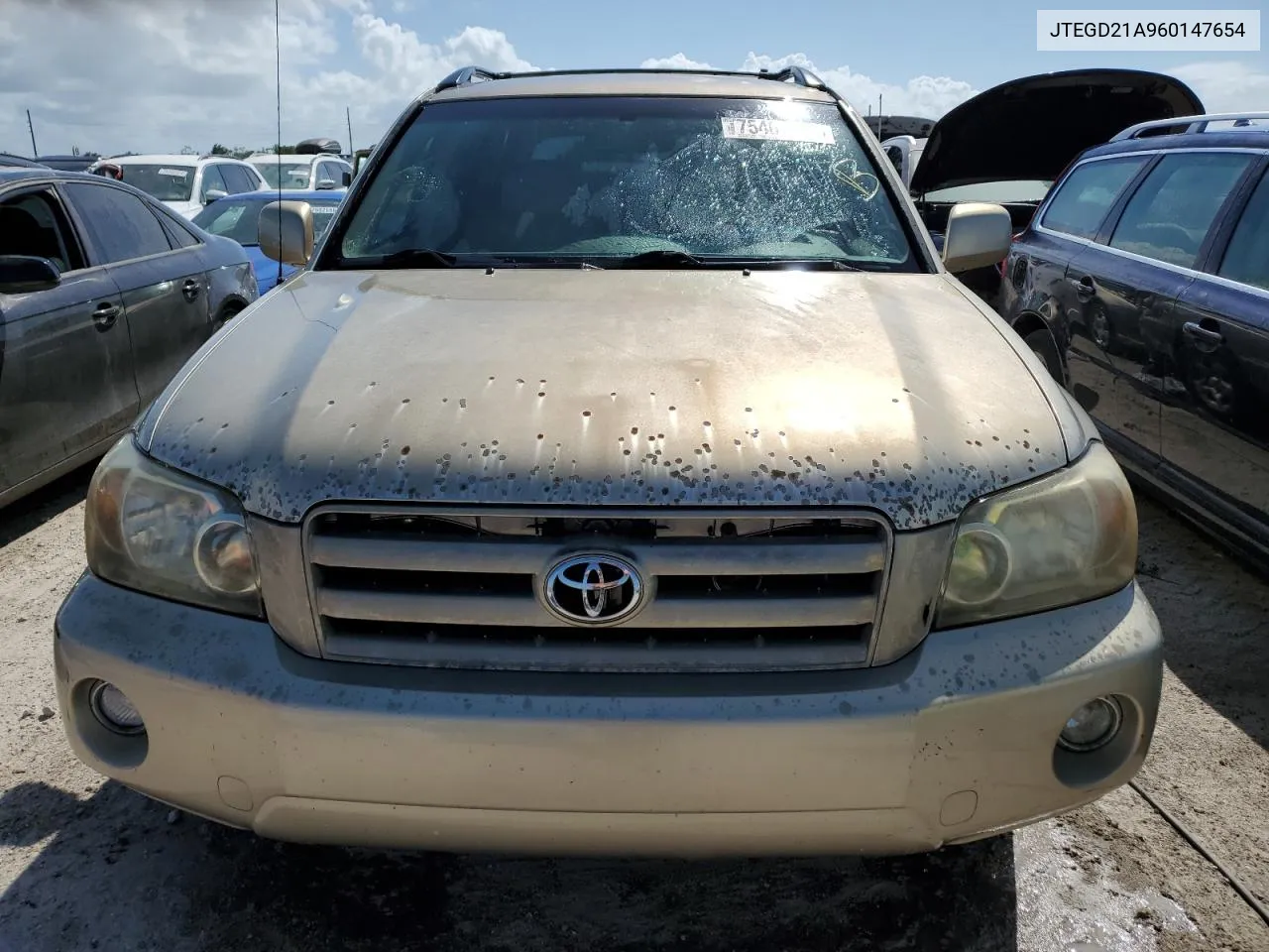 JTEGD21A960147654 2006 Toyota Highlander