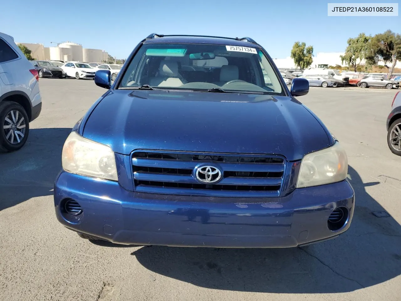 JTEDP21A360108522 2006 Toyota Highlander Limited