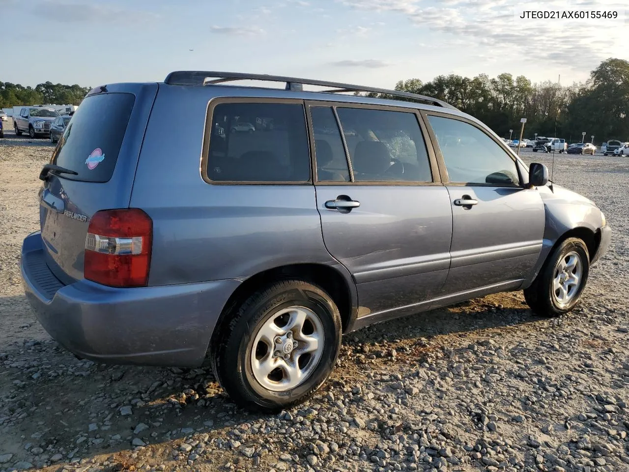 2006 Toyota Highlander VIN: JTEGD21AX60155469 Lot: 75867724