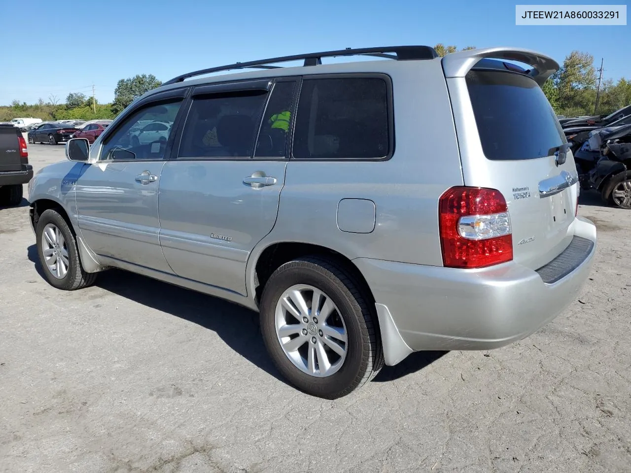 2006 Toyota Highlander Hybrid VIN: JTEEW21A860033291 Lot: 76087834