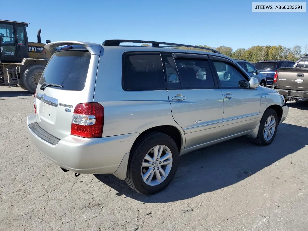 2006 Toyota Highlander Hybrid VIN: JTEEW21A860033291 Lot: 76087834