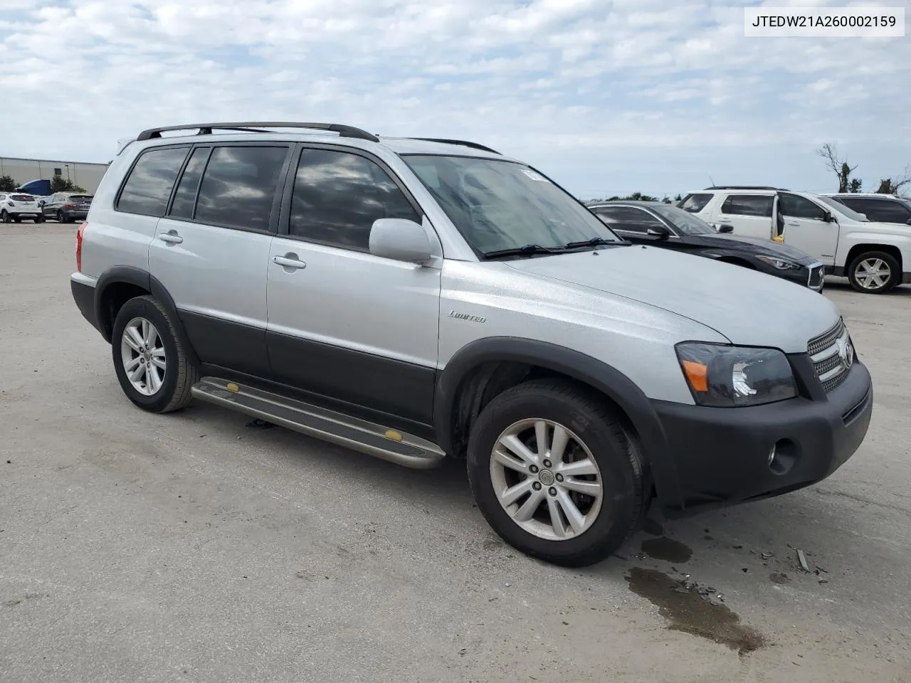 2006 Toyota Highlander Hybrid VIN: JTEDW21A260002159 Lot: 76177824