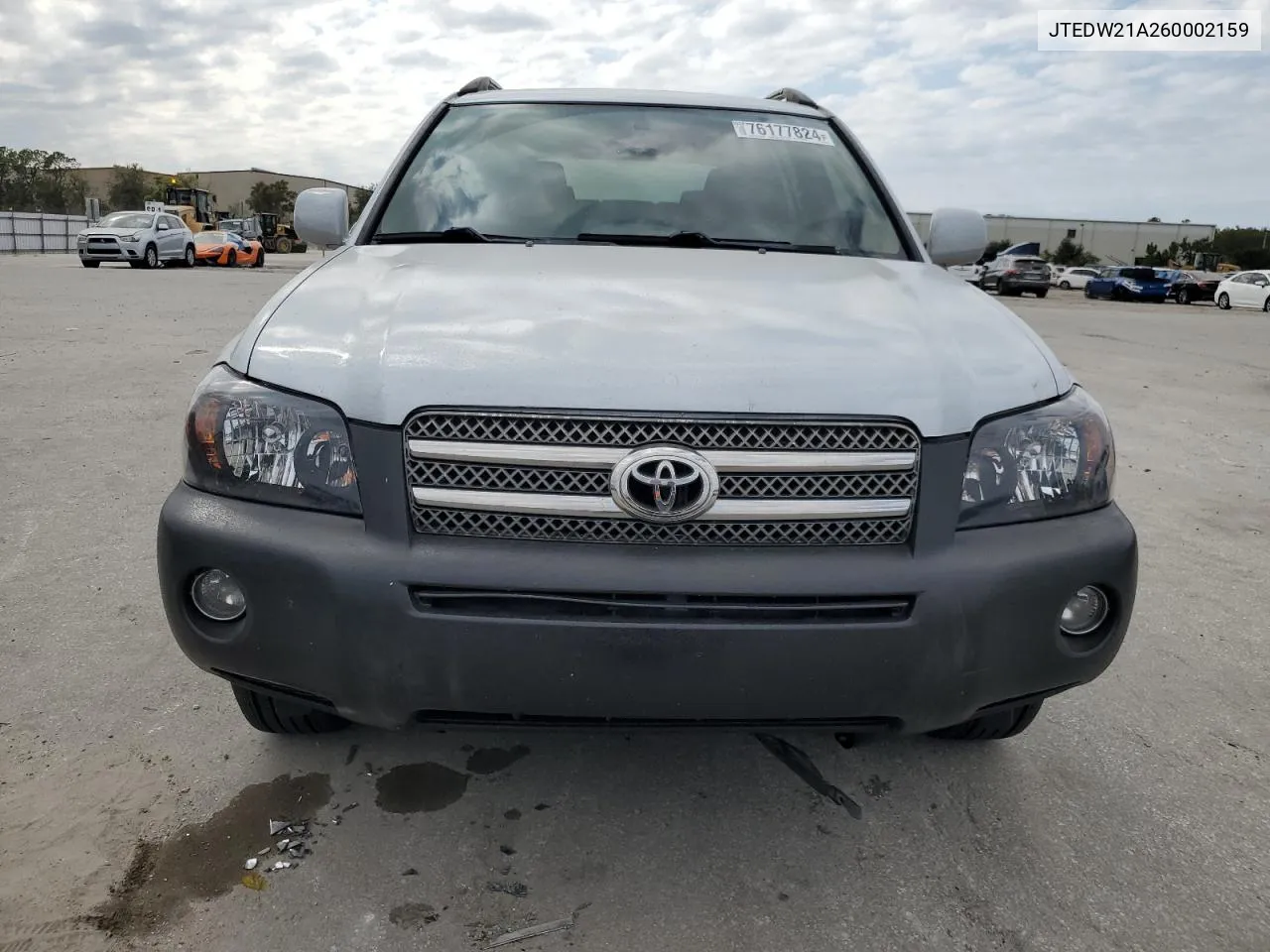 2006 Toyota Highlander Hybrid VIN: JTEDW21A260002159 Lot: 76177824